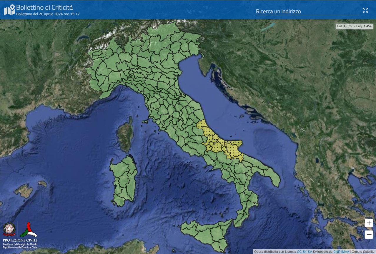 Maltempo Zone Della Puglia Fra Le Regioni Oggi In Allerta Per