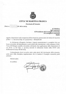 prima pagina trasparenza 1