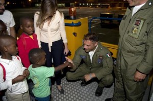 Adozioni:Congo;P.Chigi in arrivo bimbi a Ciampino