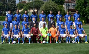 foto ufficiale nazionale di calcio