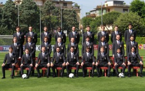 seconda foto ufficiale nazionale di calcio