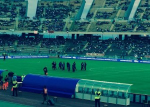 stadio a poco prima dell'inizio