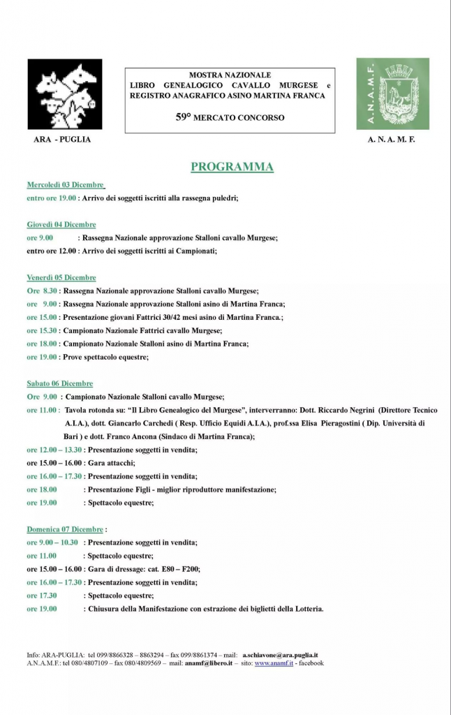 programma mercato concorso