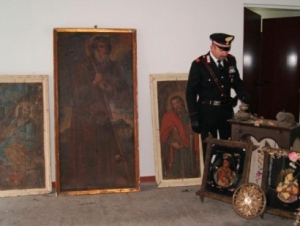 carabinieri opere d'arte