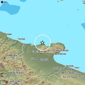 terremoto gargano ieri sera