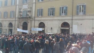 manifestazione roma autotrasportatori