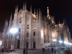 duomo milano sera nuova