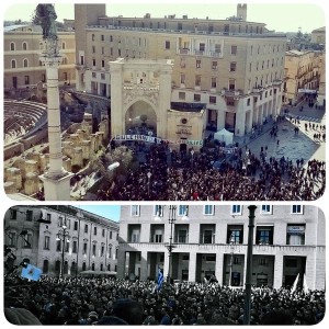 manifestazione lecce