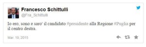 schittulli regione candidatura