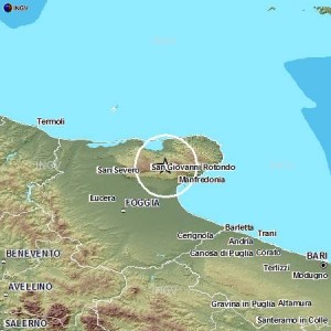 terremoto gargano cagnano