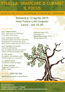 convegno xylella domenica