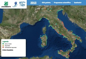 mappa goletta verdemari inquinati