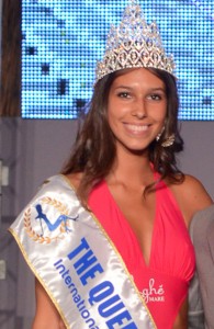 Primo piano di Bruna Correia, The Queen of Europe 2015