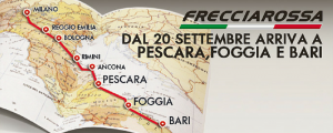 frecciarossa tragitto