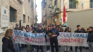 taranto manifestazione sovrintendenza