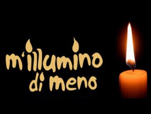 m'illumino di meno