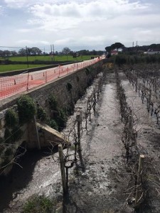 strada dal depuratore