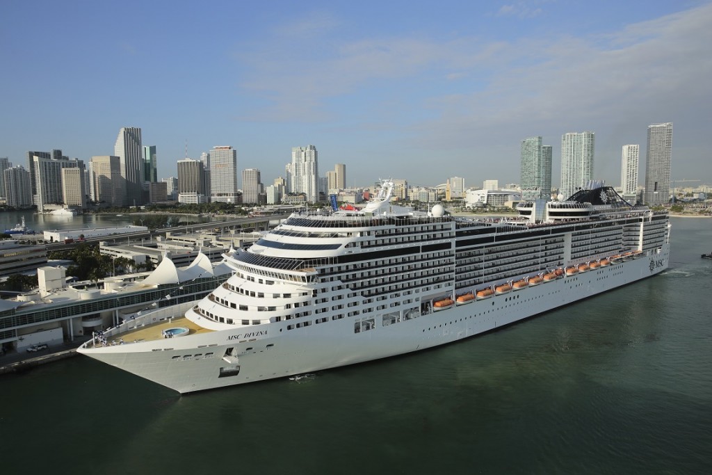 MSC Divina PortMiami low