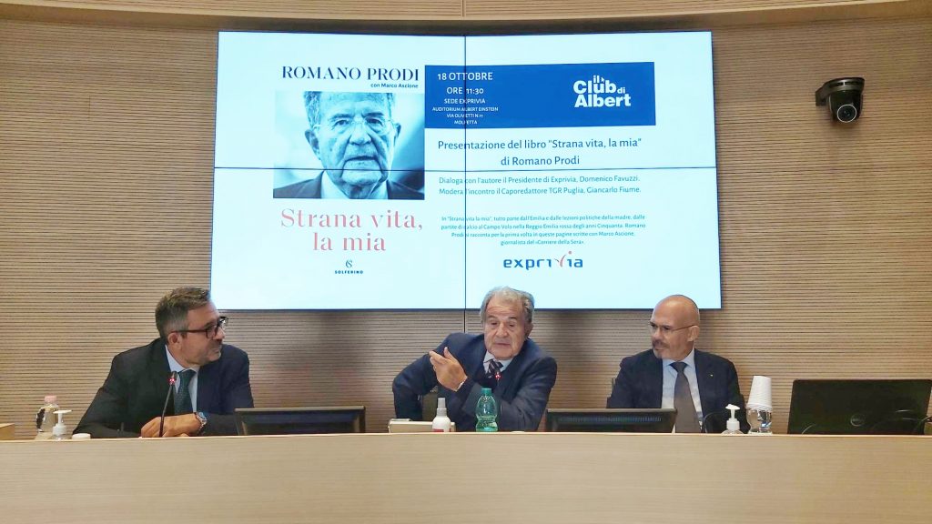 Romano Prodi in Exprivia a Molfetta