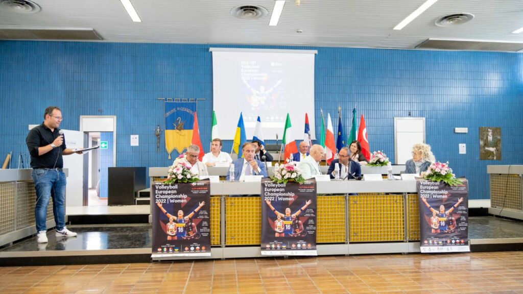 2022 06 27 FotoConferenzaStampaCerignola EuroVolleyU21W bis