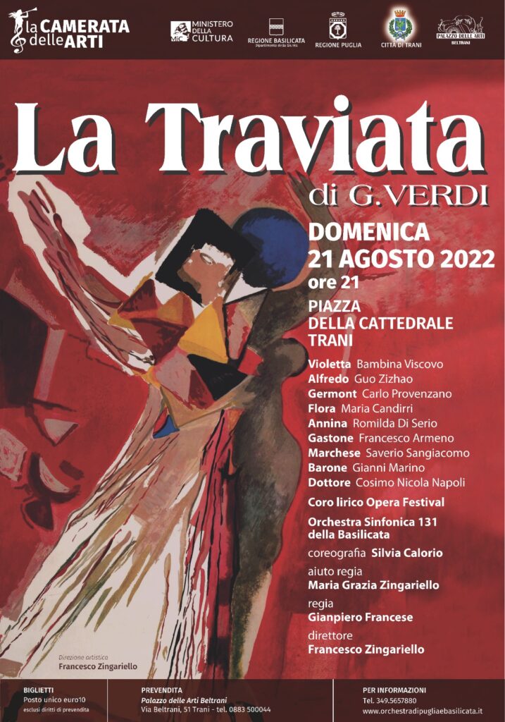 Loc. La traviata di Giuseppe Verdi Piazza Duomo Trani 21 agosto