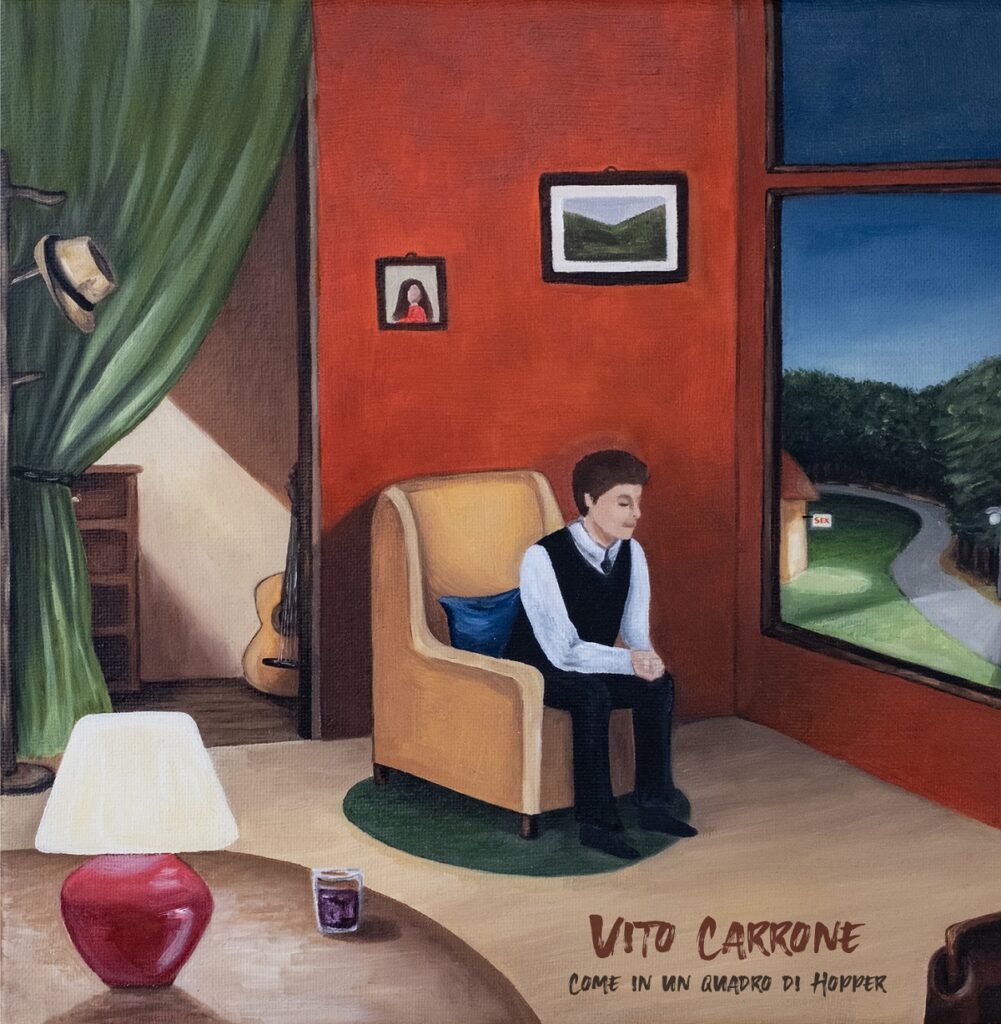 Copertina CD Come in un quadro di Hopper di Vito Carrone