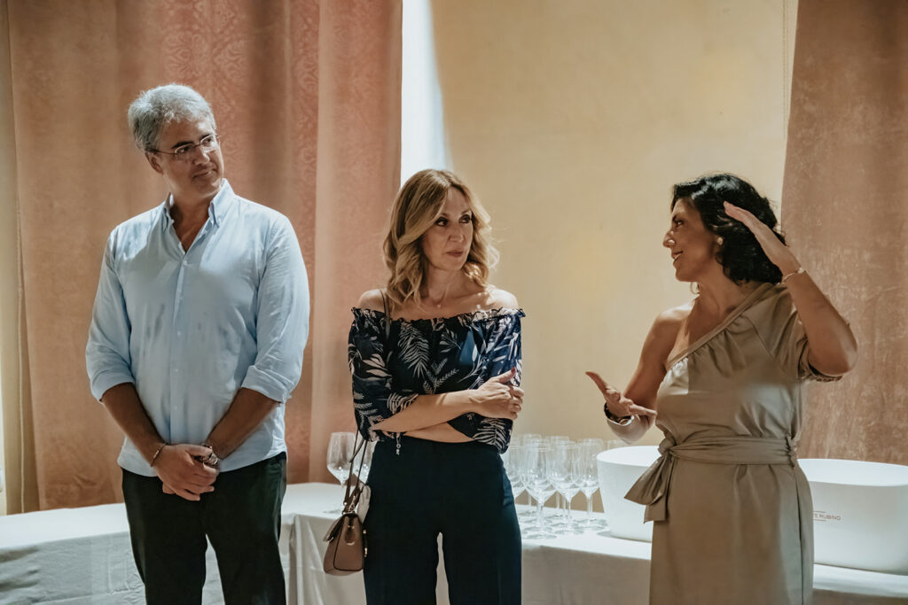 Luigi Rubino Romina Leopardi e Ilaria Caravaglio