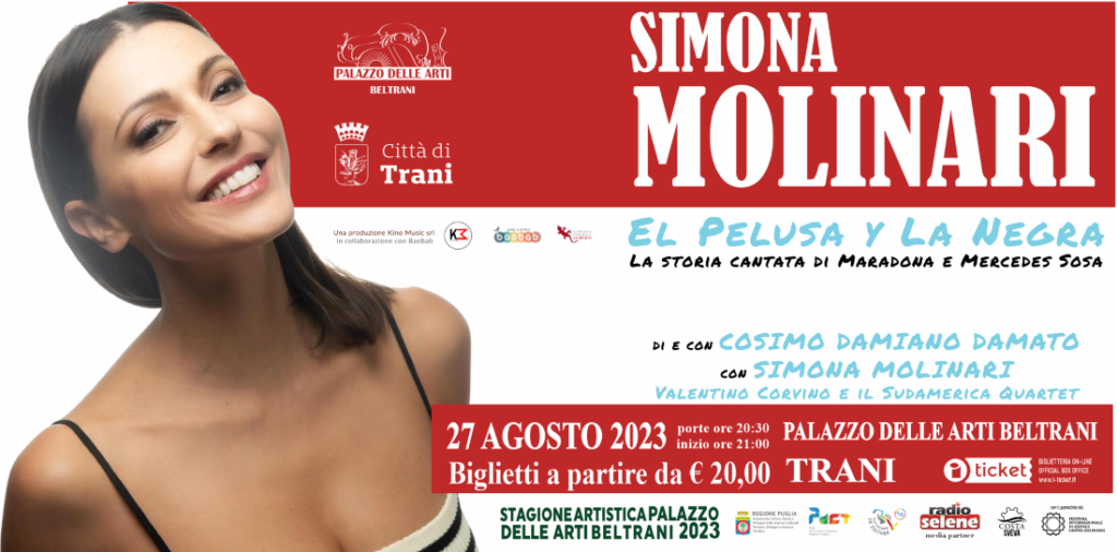 Loc. oriz. Simona MOLINARI a Palazzo delle Arti Beltrani 27 agosto 2023