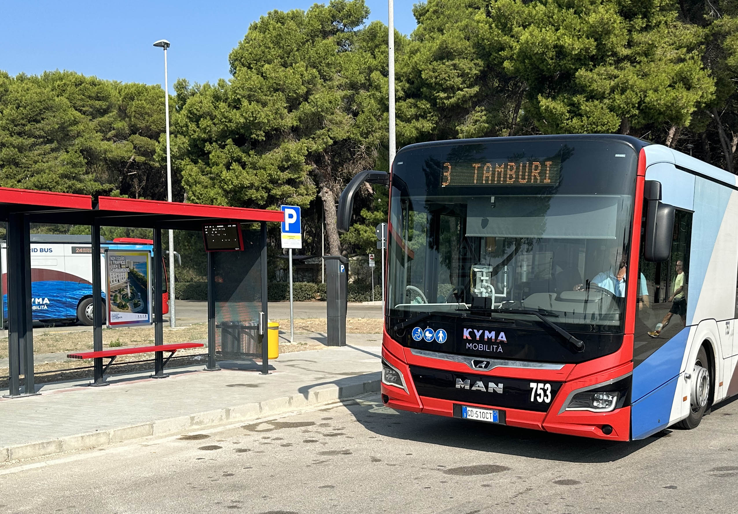 Taranto Nuovo Terminal Bus Park Ride Cimino Noi Notizie