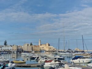 trani Porto turistico visto da Piazza Quercia 2