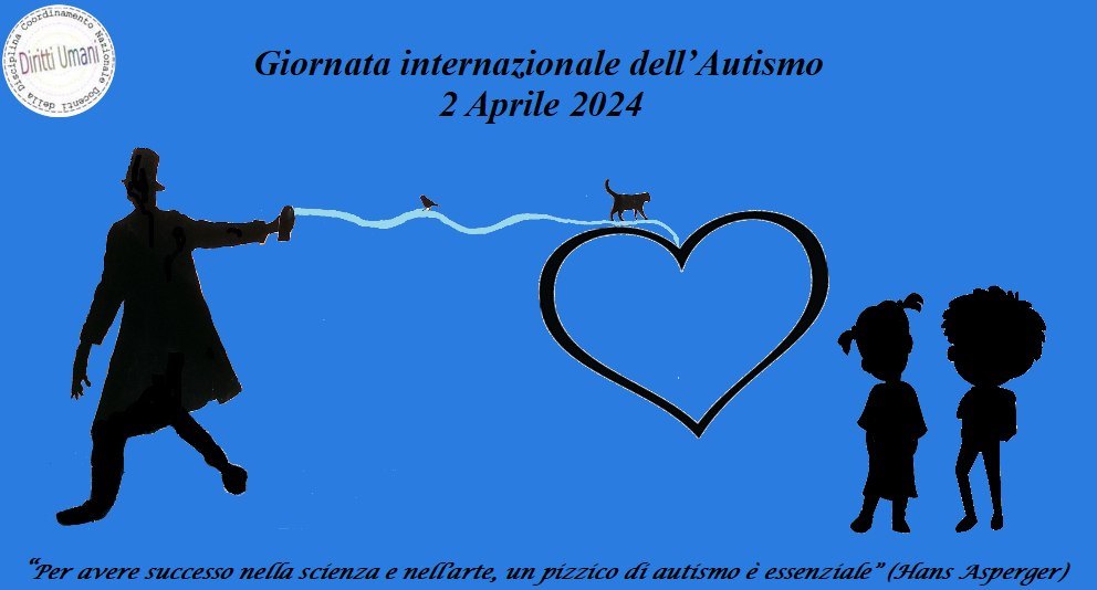 Locandina Giornata internazionale dell'autismo 2024