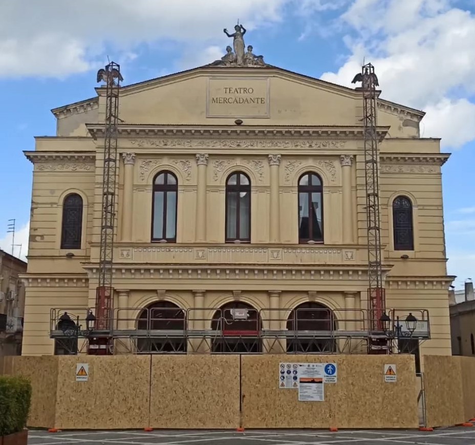 teatro mercadante cerignola lavori 13 maggio 2024