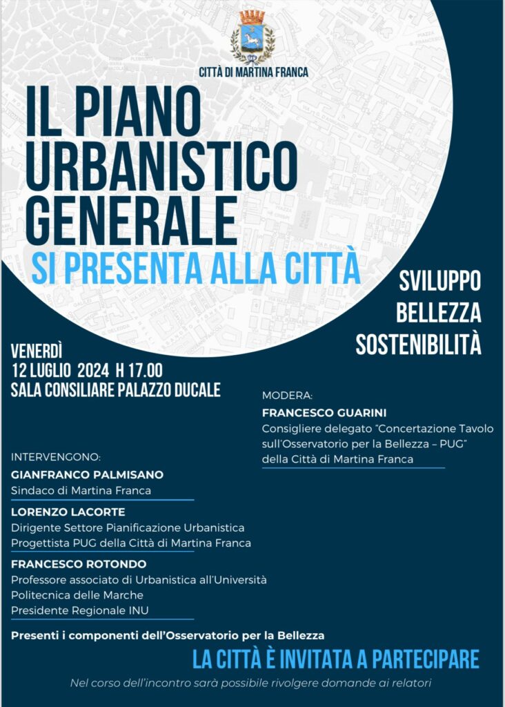 PUG incontro 12 luglio 2024