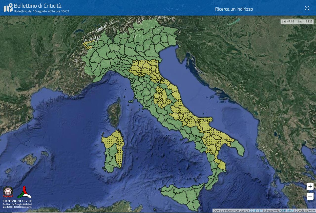 Meteo addio 