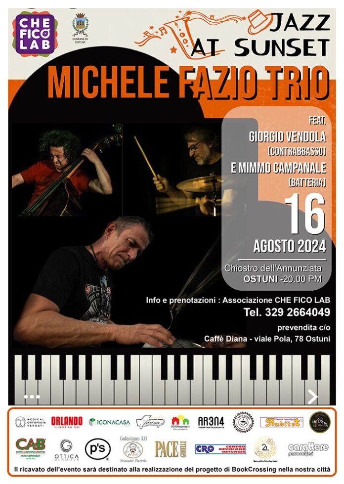 Locandina Che Fico Lab, concerto Michele Fazio Trio