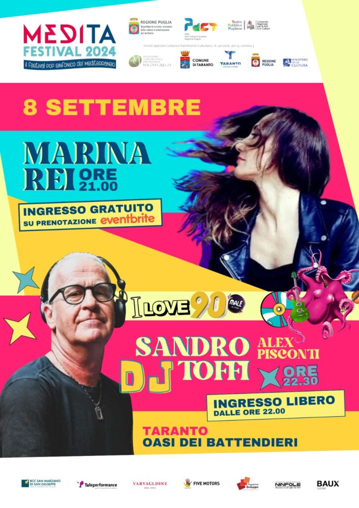 Marina Rei domenica 8 settembre