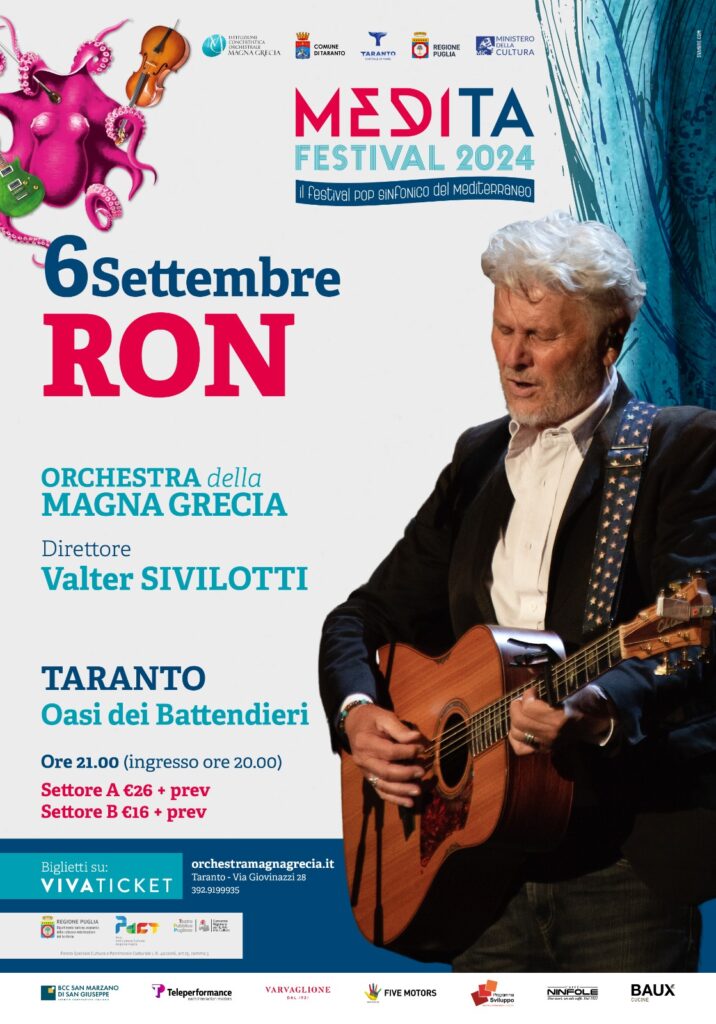 Ron venerdì 6 settembre