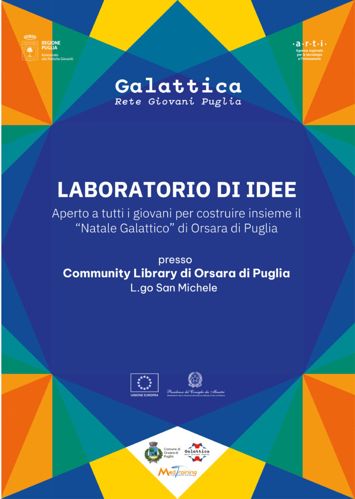 Locandina Laboratorio di Idee 2024