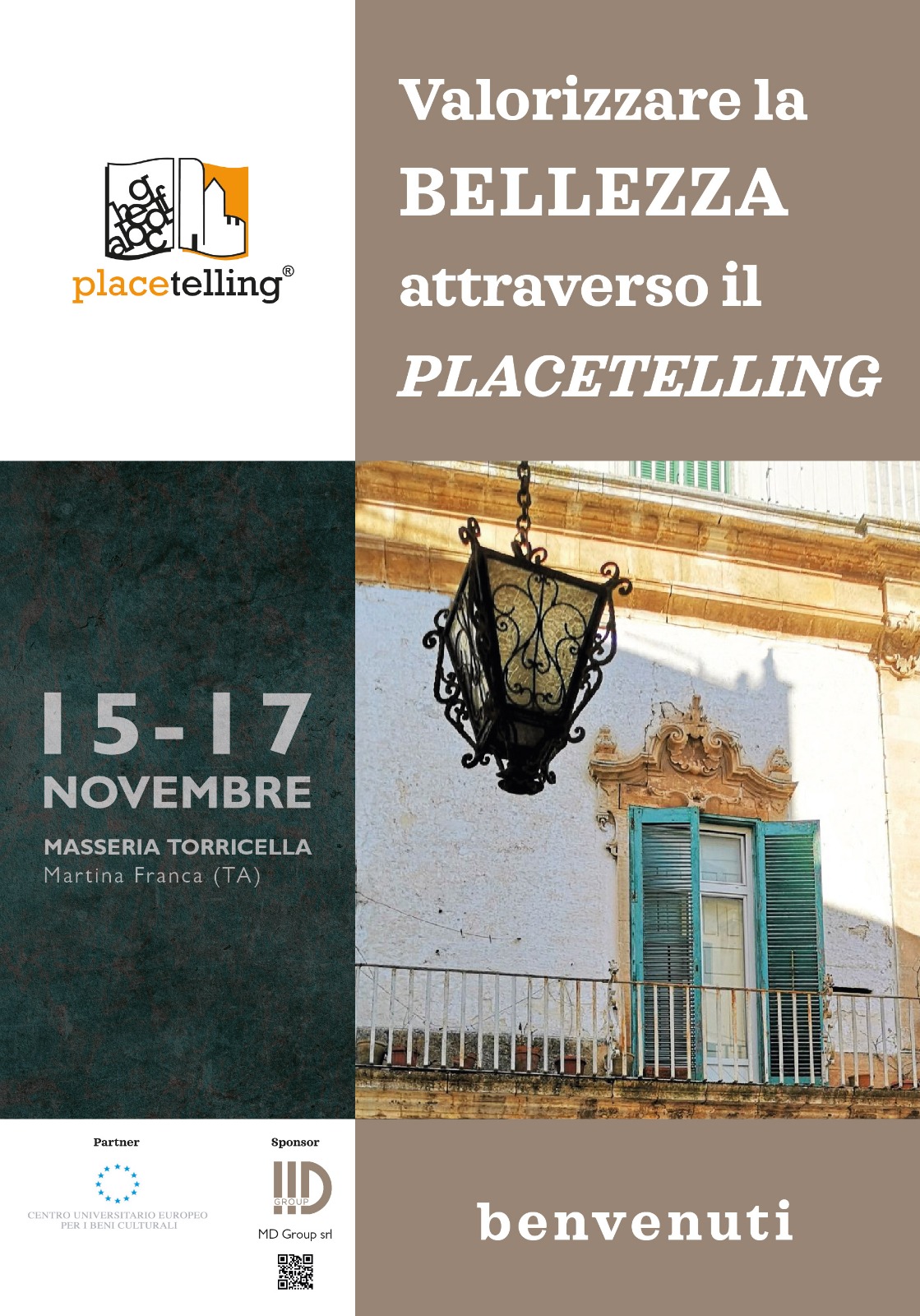 Martina Franca: valorizzare la bellezza attraverso il placetelling Masterclass da oggi