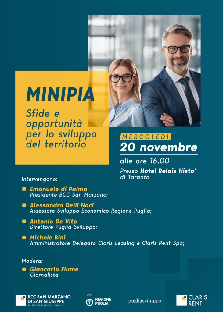 Manifesto Evento MiniPia page 0