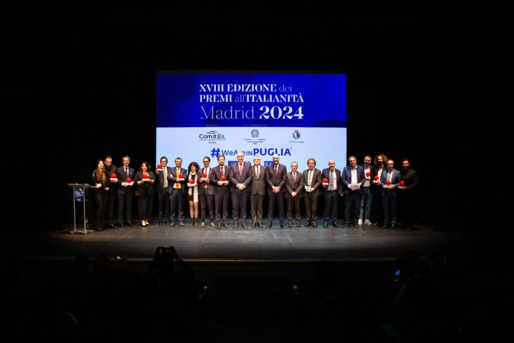 Premiati XVIII ed Premi allItalianita Comites Madrid 1200x800