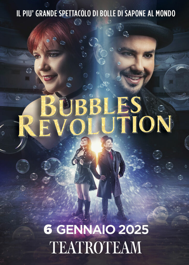 Bubbles Revolution verticale Bari 2025