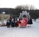 Celle di San Vito Babbo Natale e i suoi aiutanti per la distrinuzione dei panettoni