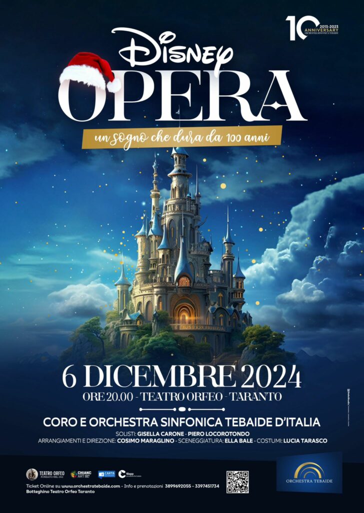 locandina Disney Orfeo 6 dicembre