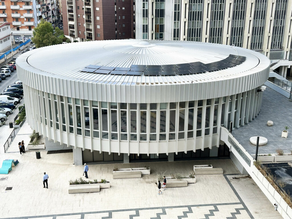 Biblioteca Acclavio dall alto ORIZZONTALE