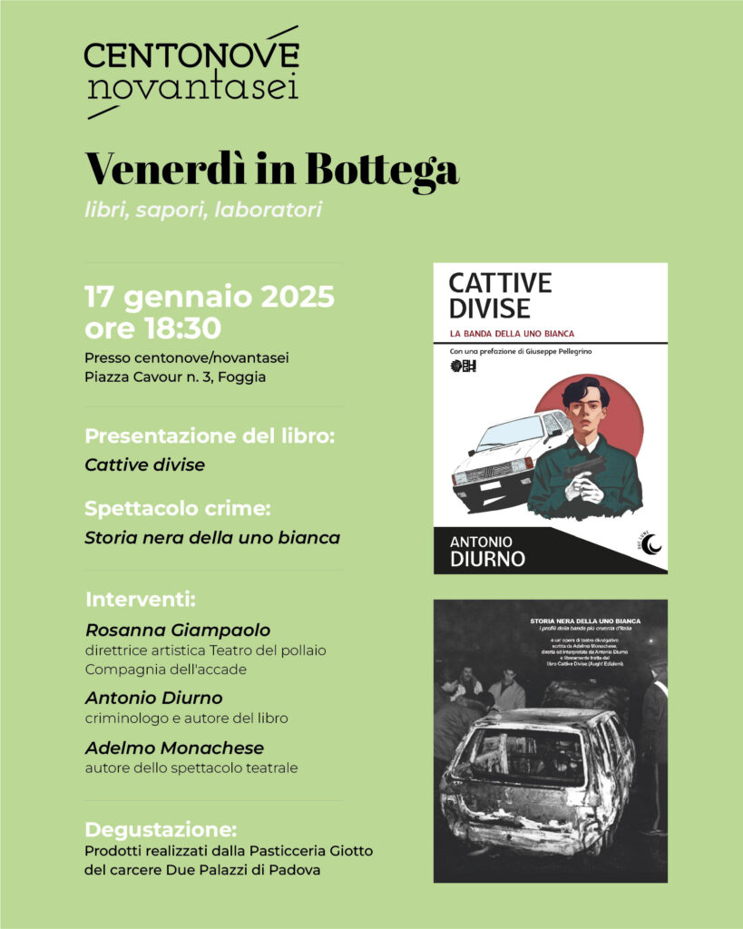 Evento 17 gennaio 2025