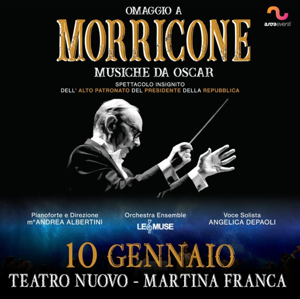 locandina Morricone Musiche da Oscar