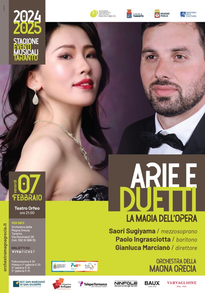 ARIE E DUETTI ven 7 febbr locandina