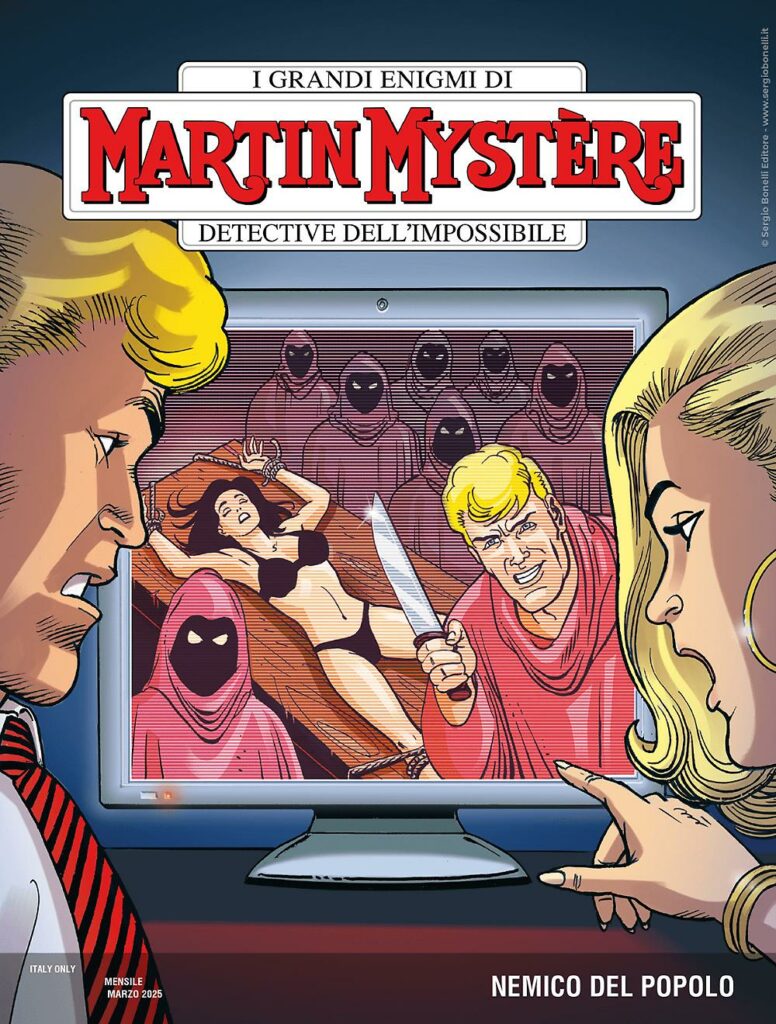 Copertina Martin Mystere 421 Nemico del popolo