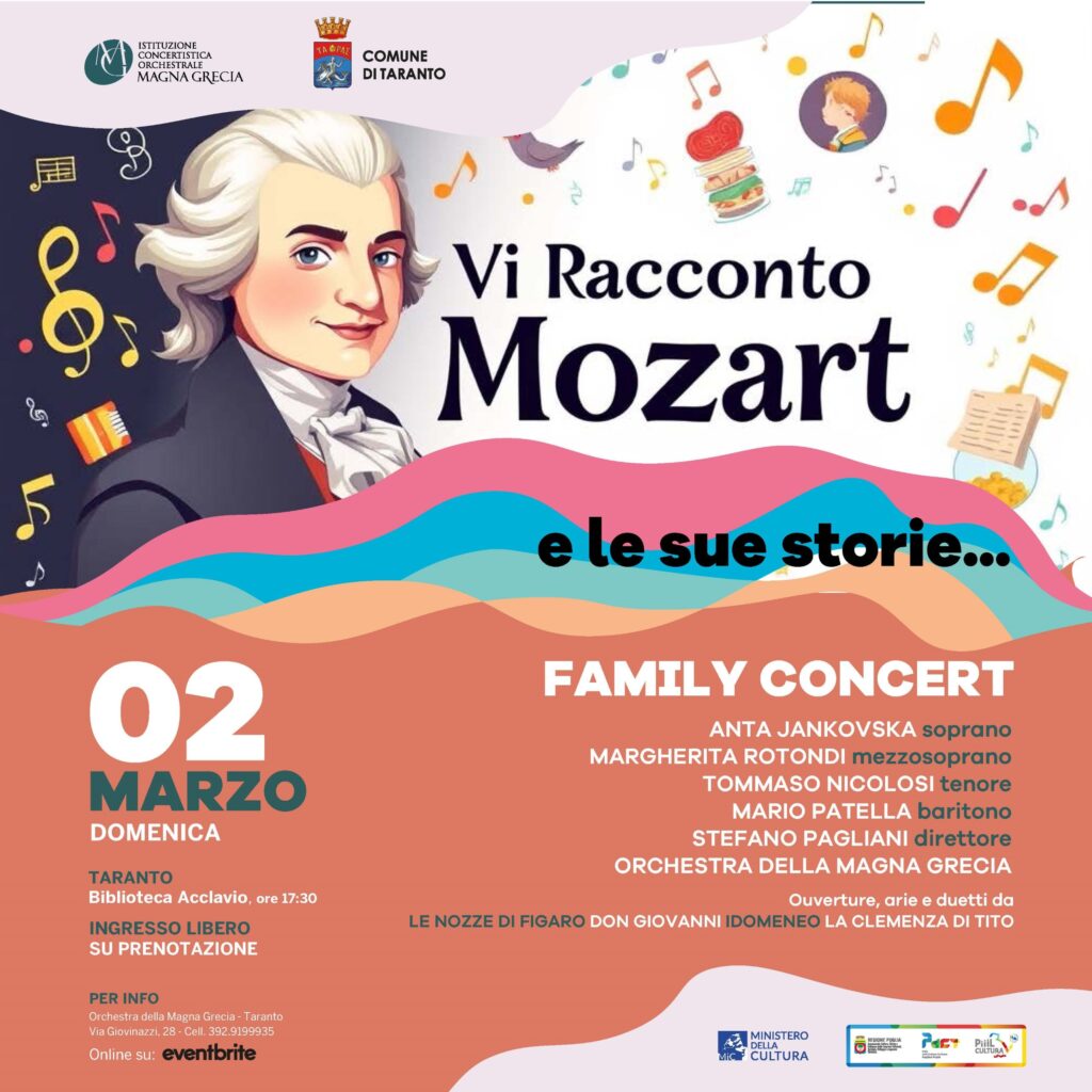 Family concert locandina domenica 2 marzo